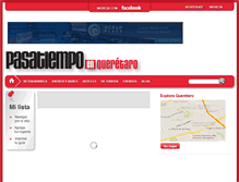 Tablet Screenshot of pasatiempo.com.mx